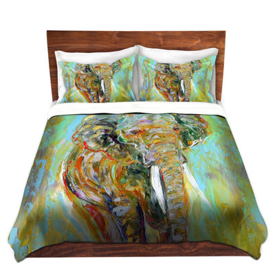 Ensemble de housse de couette éléphant