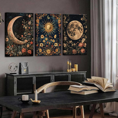 3 Piece Wrapped Canvas Print