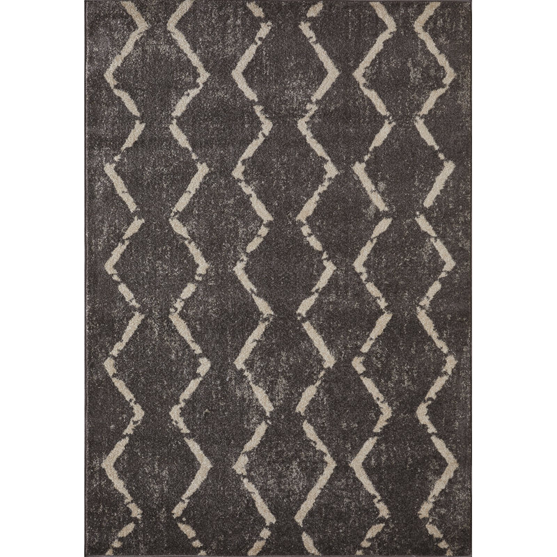 Christine Brynder Taupe Area Rug, Rectangle 3'3" x 5'3"