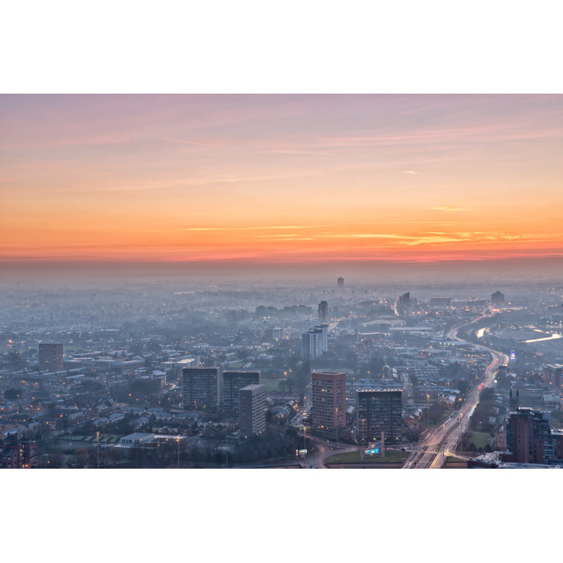 Manchester City Centre by PHILMACDPHOTOGRAPHY - Wrapped Canvas Print, 30cm H x 46cm W
