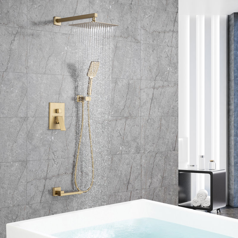 Robinet de baignoire et de douche avec valve brute
