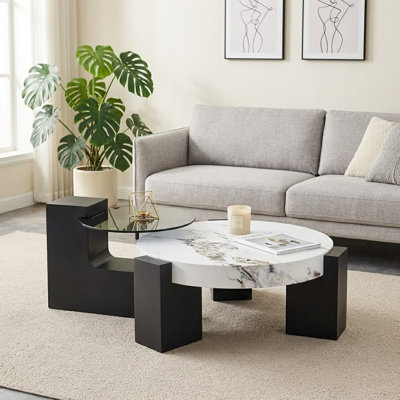 Ensemble de tables basses gigognes Modern Modern