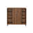 Quitaque 2-Door Shoe Cabinet in Oak