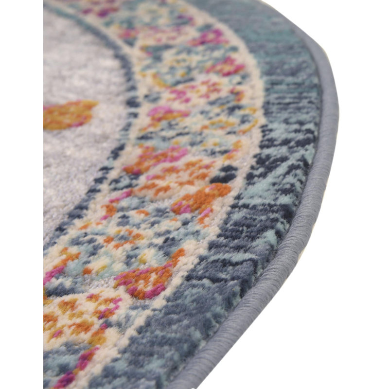 Oriental Indoor Rug, Round 3'7"