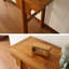 Console en bois massif de style moderne