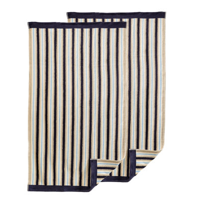 Blue Nile Mills 2 Piece Standard Cotton Bath Sheet Set