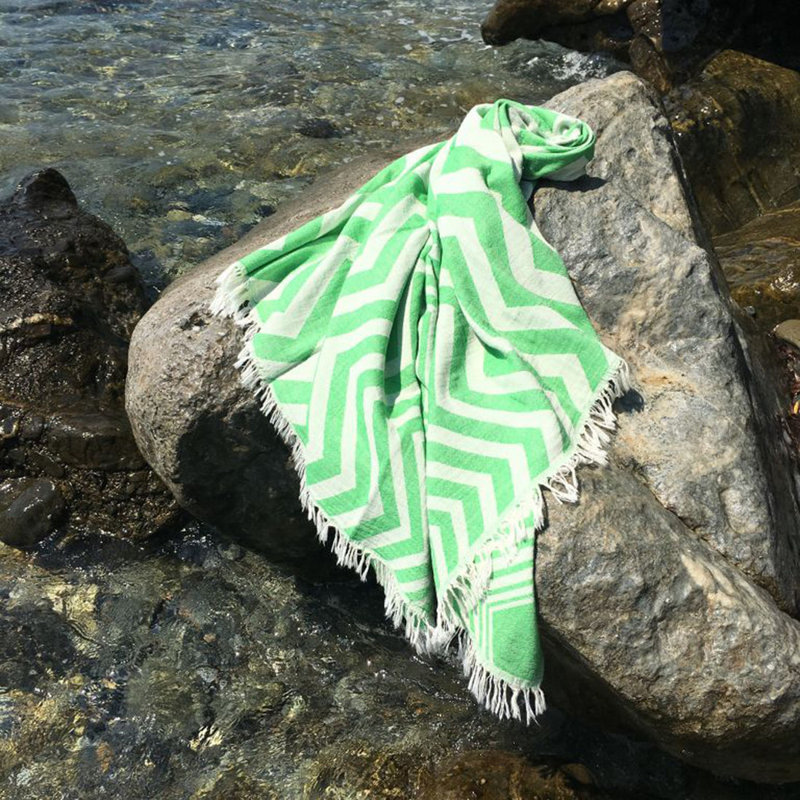 Serviette de plage 100% coton Halcro