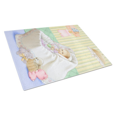 Planche à découper en verre pour lit de bébé new caroline