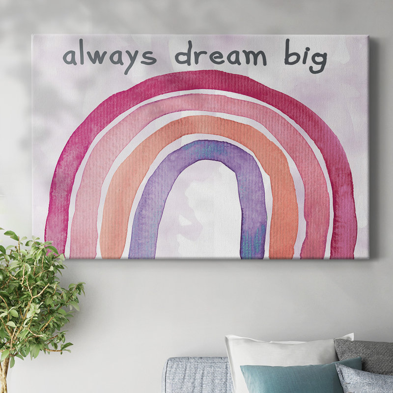 Toile tendue à grandes galeries Always Dream, H 40 po x l 60 po