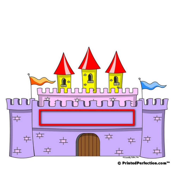 Ensemble de 4 sous-verres personnalisables Castle, Oui