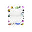 Cadre photo en acrylique festonné à motif papillon, 18 x 23 cm-794220861