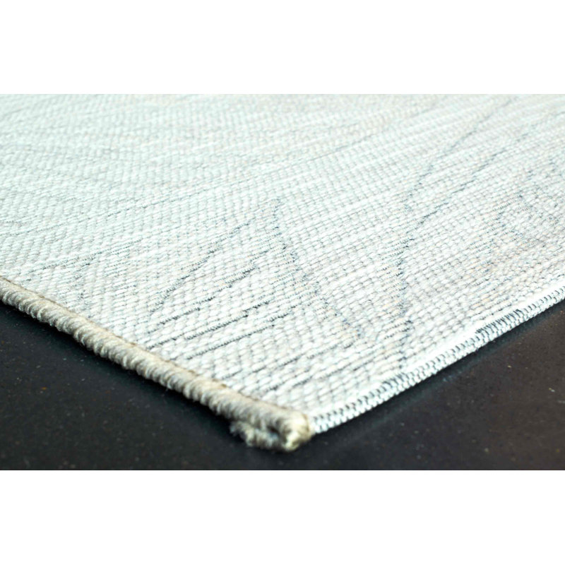 Karamo Rectangle Floral Hand Woven Indoor / Outdoor Area Rug, Rectangle 120 x 170cm