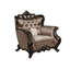 Carrara Brown 3 Pieces Upholstered Living Room Set 