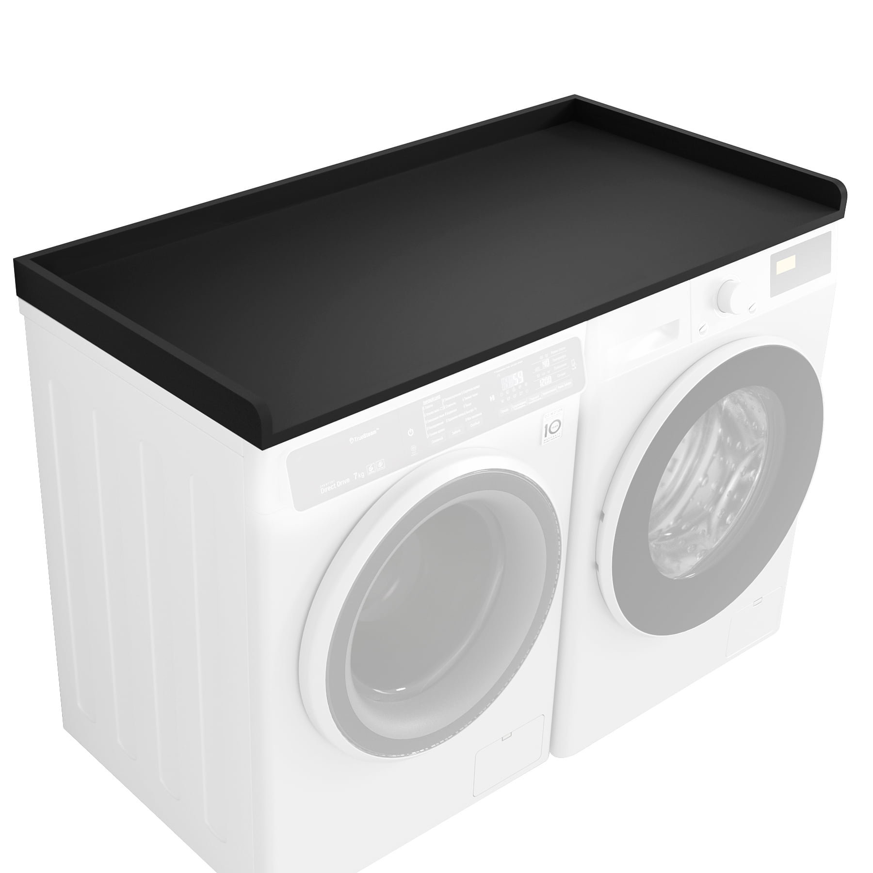 Kaboon Washer Dryer Countertop with Edge Rails, 27.5" x 54", Laundry Room Organization & Reviews | Wayfair