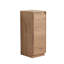 Petite armoire de rangement autoportante avec portes à fermeture douce