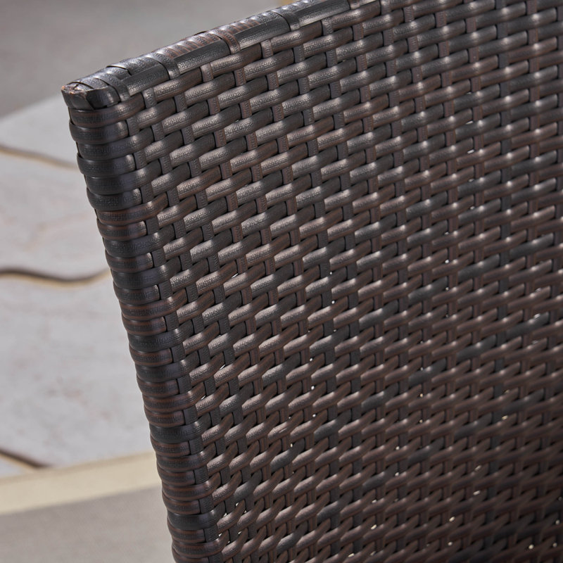Ensemble repas 7 pièces avec coussins patio Devair