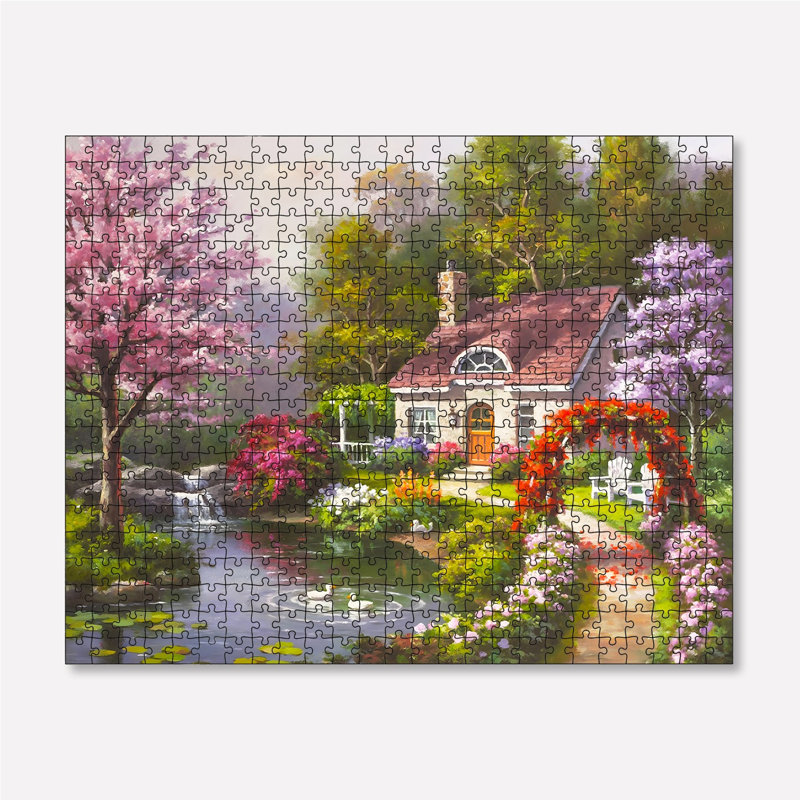 1000-Piece Jigsaw Puzzle, 26.8 x 18.9 inches | High-Quality 100% Cardboard, Vibrant Design | Perfect for Family Fun, Stress Relief & Educational Play | Gift for Adults & Kids | Box Size: 13.2 x 9.1 x 2.0 inches