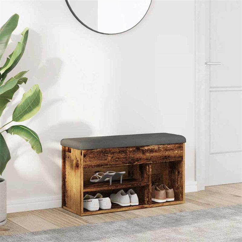 Dimitrov 5 Pair Shoe Storage Bench