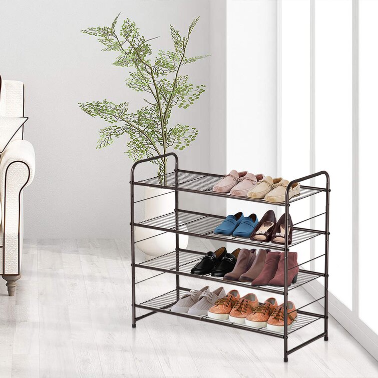 Wayfair Samples 15 Pair Stackable Shoe Rack