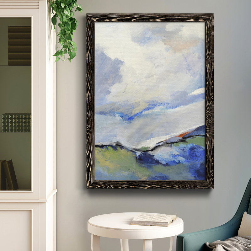 AROund the Clouds III, impression sur papier encadrée, H 31,5 po x l 23,5 po x P 1,5 po, Noir