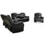Ensemble de salon inclinable 3 pièces Rone-870671014