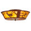 Rustic Lodge 4 - Light Flush Mount