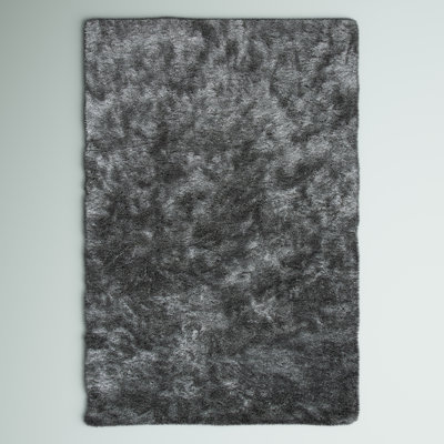 Tapis gris touffeté à la main Annike