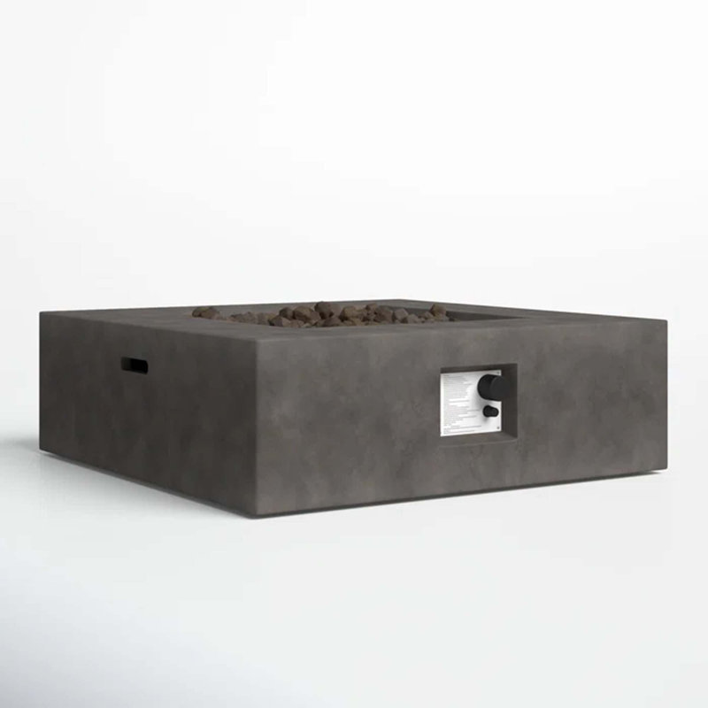 Concrete Outdoor Fire Pit Table
