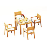 Vellore Outdoor - Piece Teak Dining Set