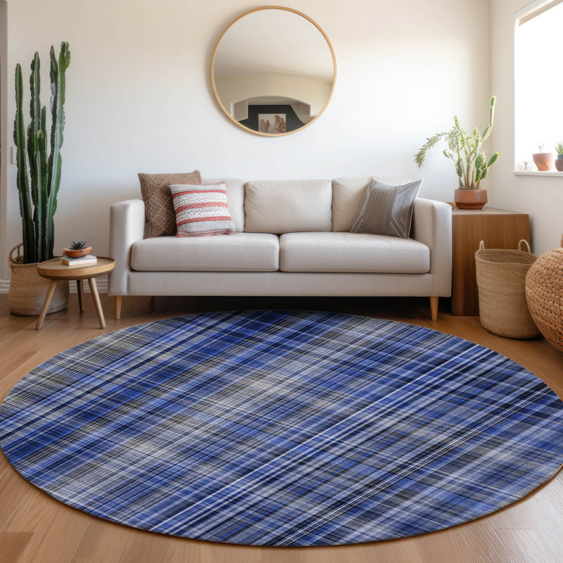 Tapis intérieur / extérieur Kinslee, Rond 8 pi