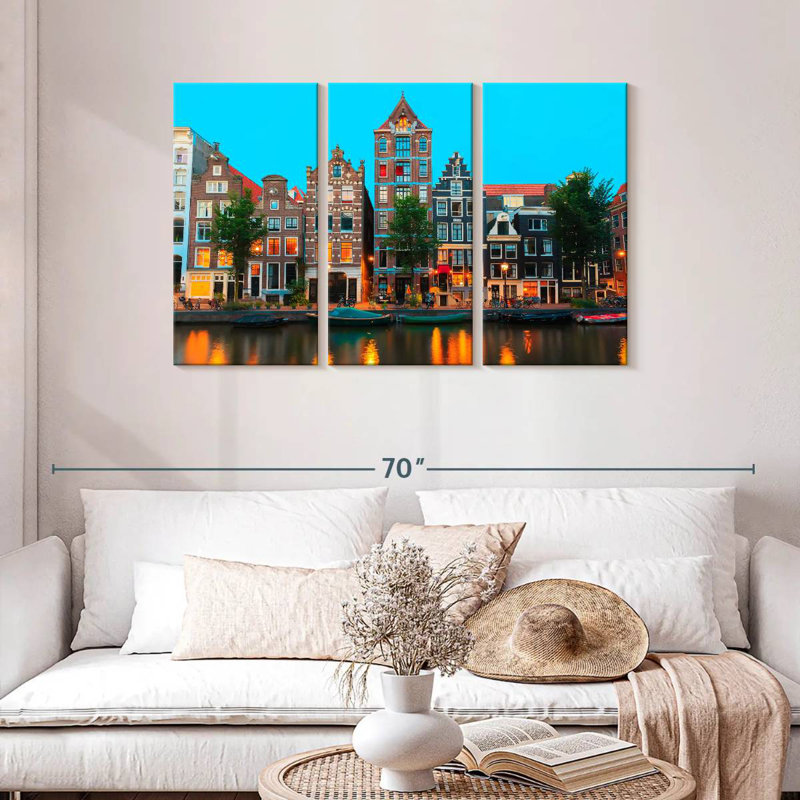 Sirci Dusky Amsterdam House, H 28 po x l 45 po