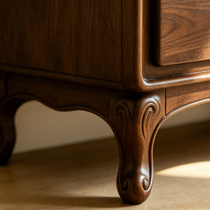 Retro minimalist high-end sideboard