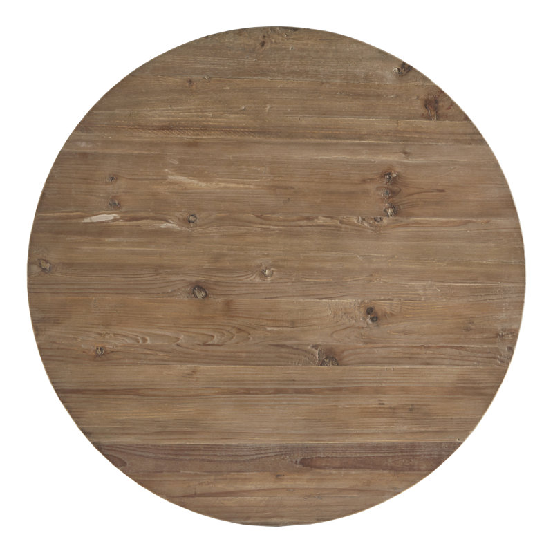 Alcona Bayer Solid Wood Drum Coffee Table