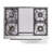 ILVE Professional Plus II 36 Dual Fuel Range, 6 Sealed Burners, Griddle (Glossy Black)-98196431-98196428