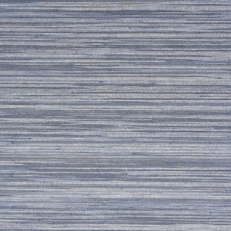Dyed Raffia Wallpaper, Slate
