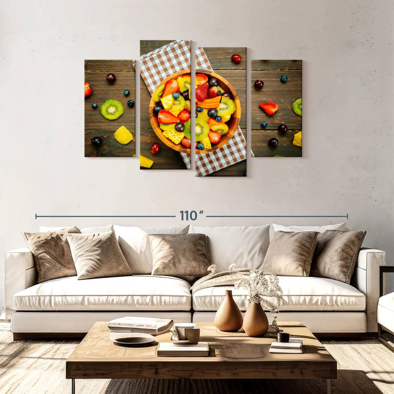 Yarlin Fruit Salad, 48" H x 75" W
