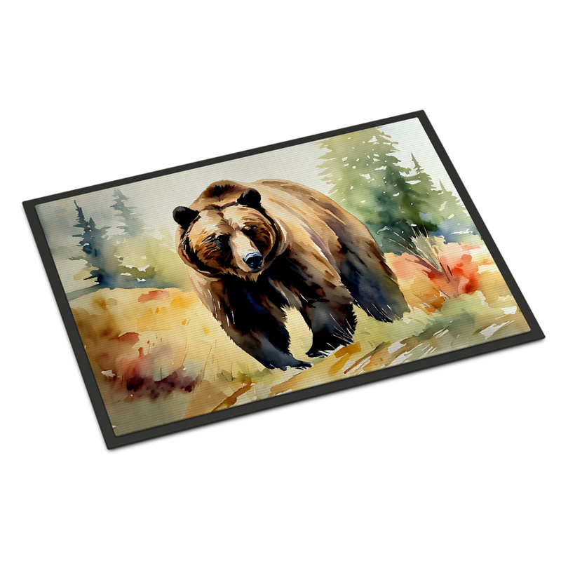 Lukesha Non-Slip Doormat, l 24 po x L 36 po