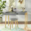 Ensemble de bureau et tabouret Abduh-101591586