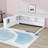 Wood Daybed with Shelves, USB and LED-904127003