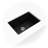 24 in. x 18 in. Quartz Undermount Single Bowl Kitchen Sink-100413193