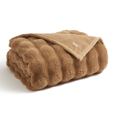 Ridgeline Faux Fur Throw Blanket