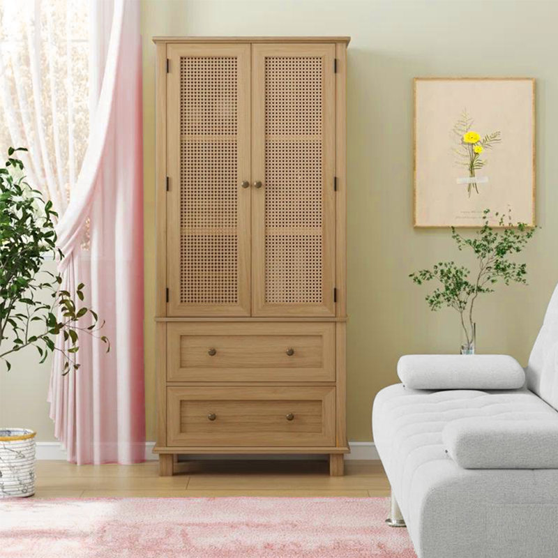 Double-door bookcase, Brown