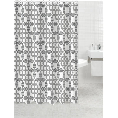 Rideau de douche simple Lucky Peva