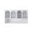 47.25-Inch Wall-Mounted 4 Glass Door Storage Cabinet With Open Shelf For Kitchen, Living Room, Bathroom-1638357805