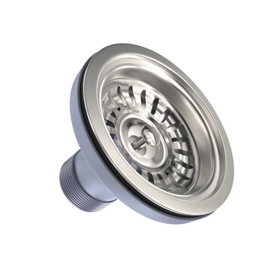 Swiss Madison 4.5 Slotted Stainless Steel Drain