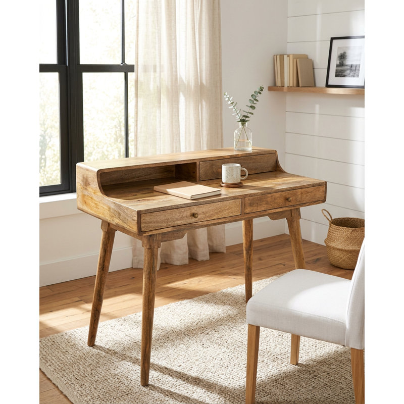 Hand-crafted Solid Wood Desk