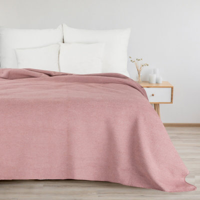 Montevia Polyester No Pattern Bedspread