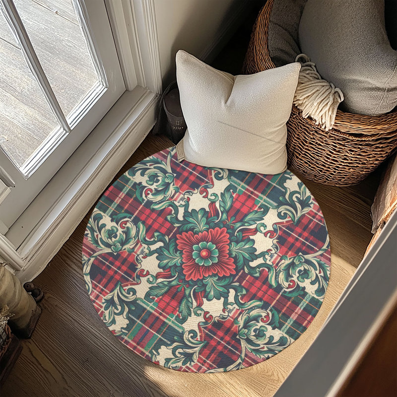 Tapis écossais Scottish, Rond 5 pi