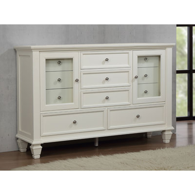 Fraser 11-drawer Dresser Cream White