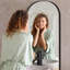 Miroir mural ovale en métal-794365165